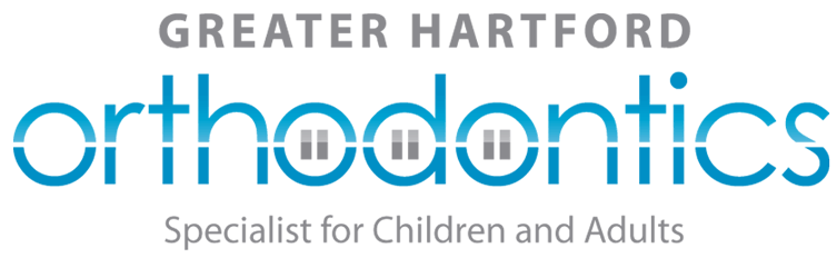 medium size greater hartford orthodontics logo in blue